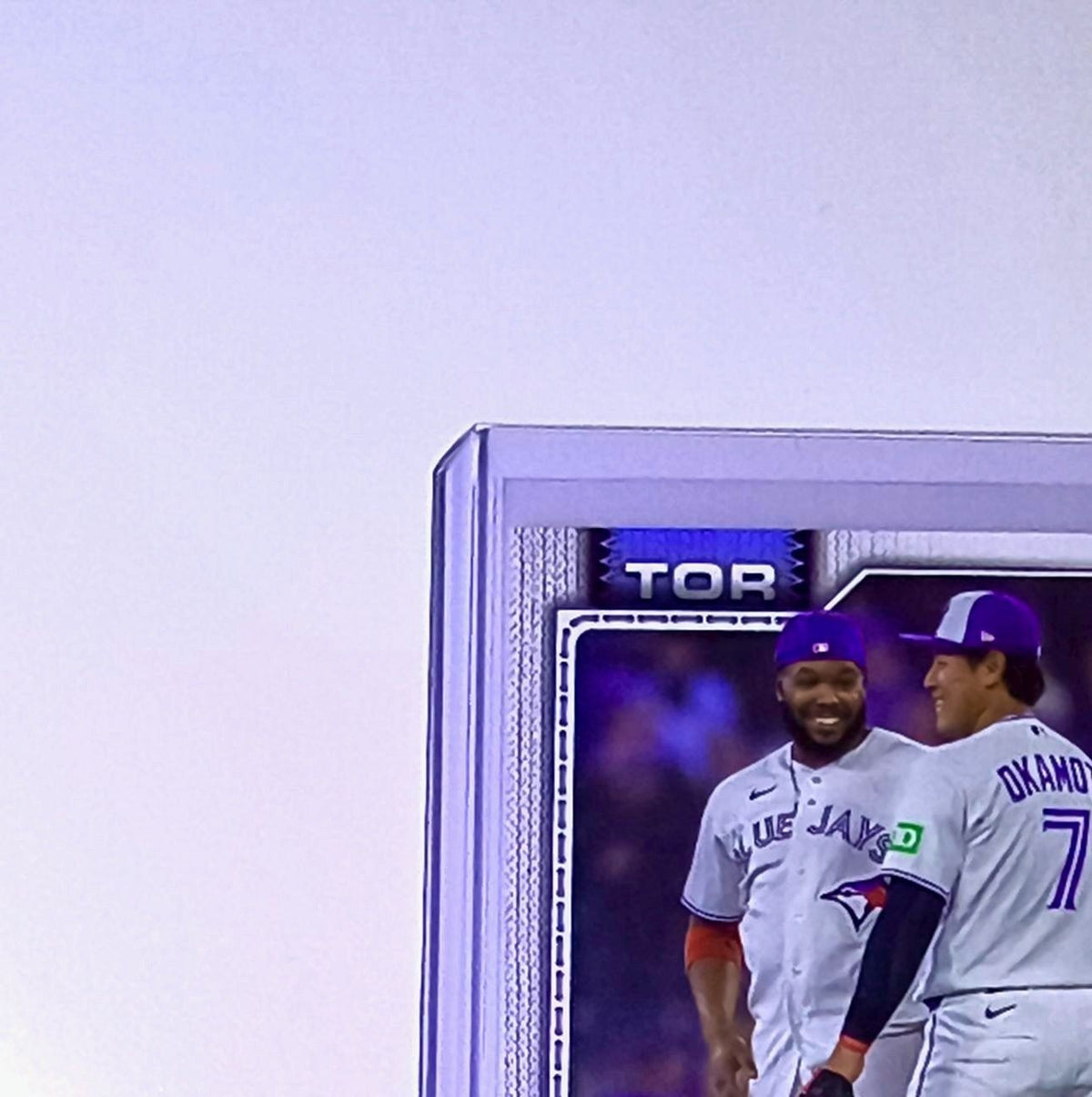 Vladimir Guerrero Jr. Kazuma Okamoto 2026 Topps Update MLB #US184 Card Blue Jays