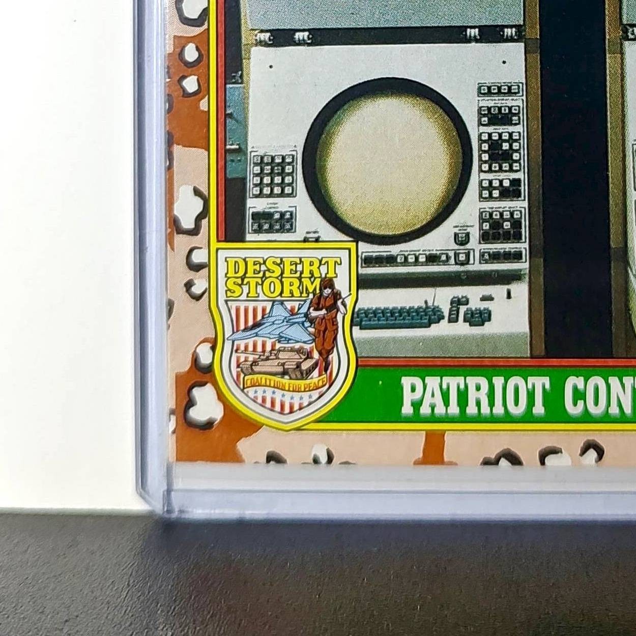 Patriot Control Center 1991 Topps Desert Storm #66 Card
