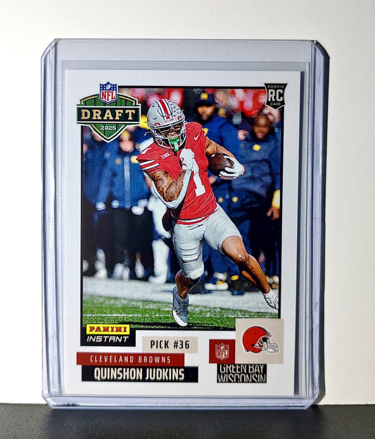 Quinshon Judkins Rookie 2025 NFL Draft #26 Card Cleveland Browns 1 of 788