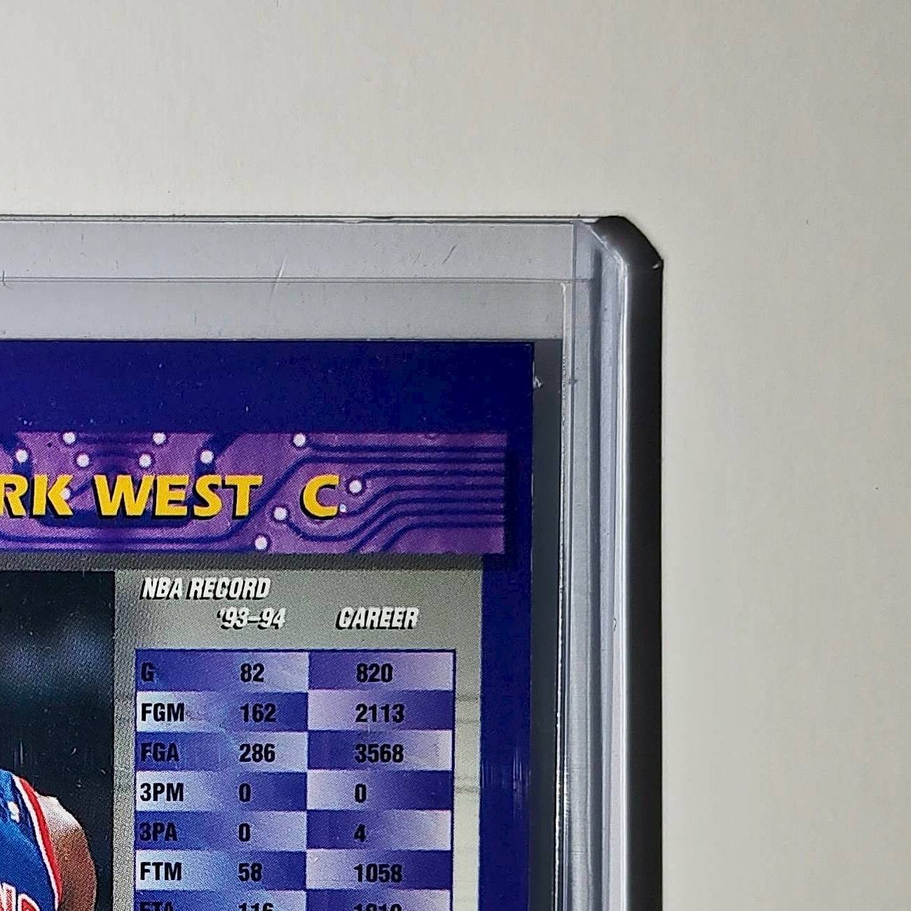 Mark West 1994-95 Topps Finest #184 Basketball Card