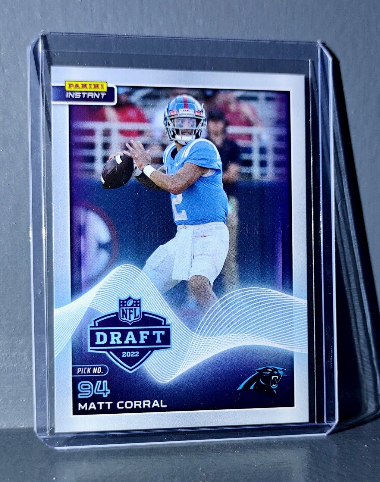 Matt Corral 2022 Panini NFL Instant Draft Night #26 Rookie Football Card 1 of 46