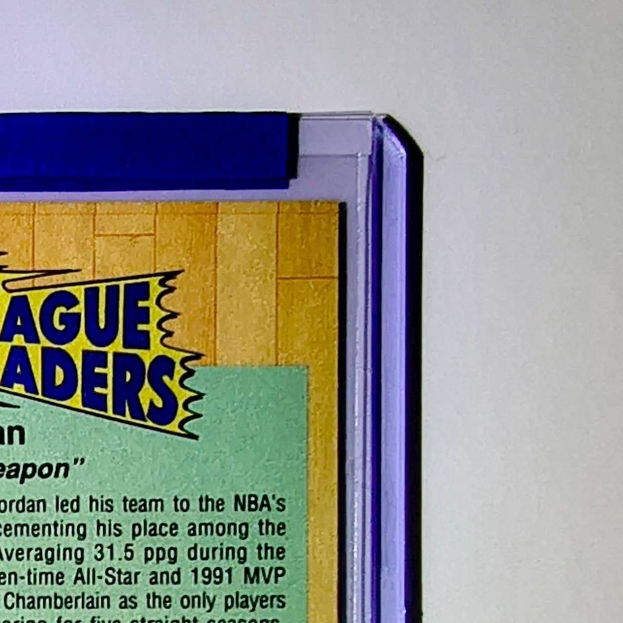 Michael Jordan 1991-92 Fleer League Leaders #220 Basketball Card Chicago Bulls