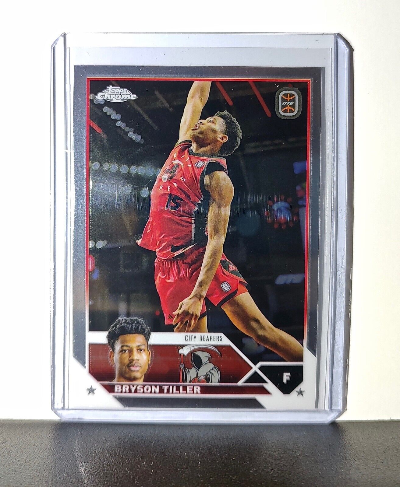 Bryson Tiller 2023-24 Topps Chrome Overtime #38 Card City Reapers