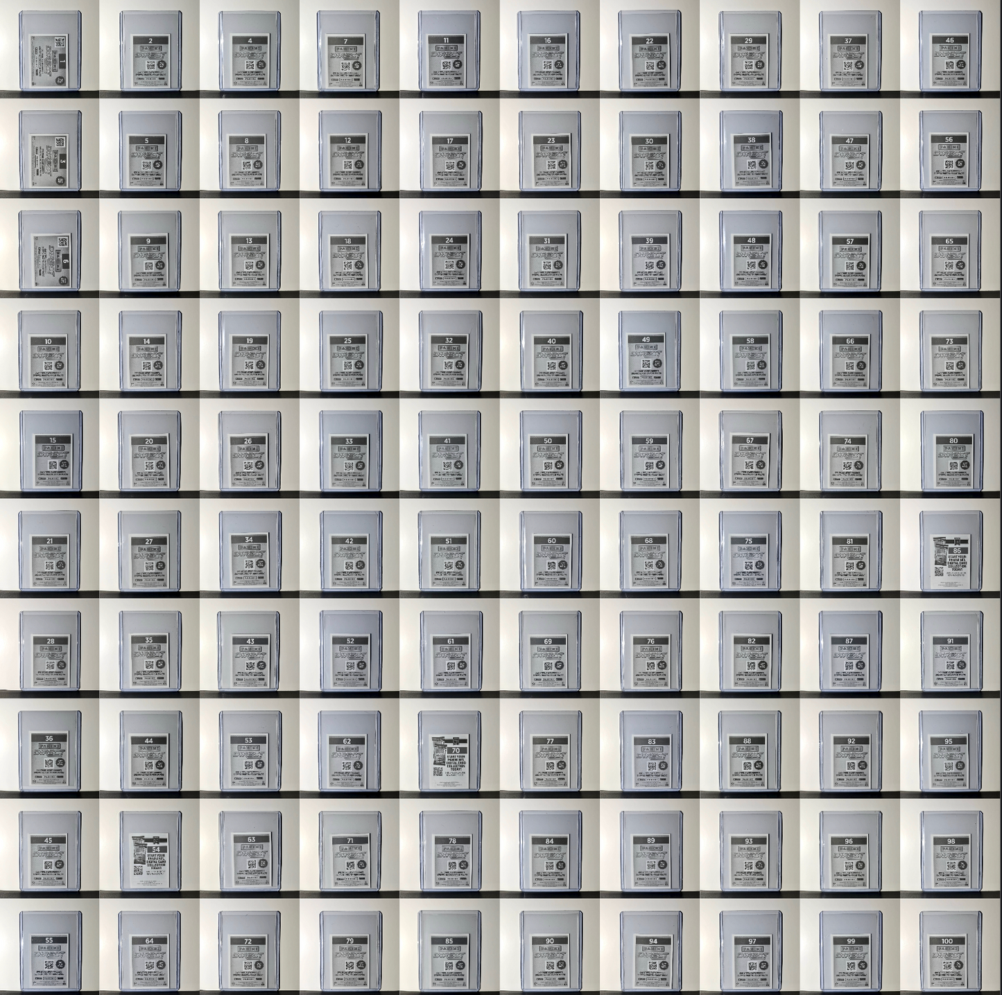 2025 Panini NFL Sticker Collection Complete 564 Football Sticker Set - Toploaded