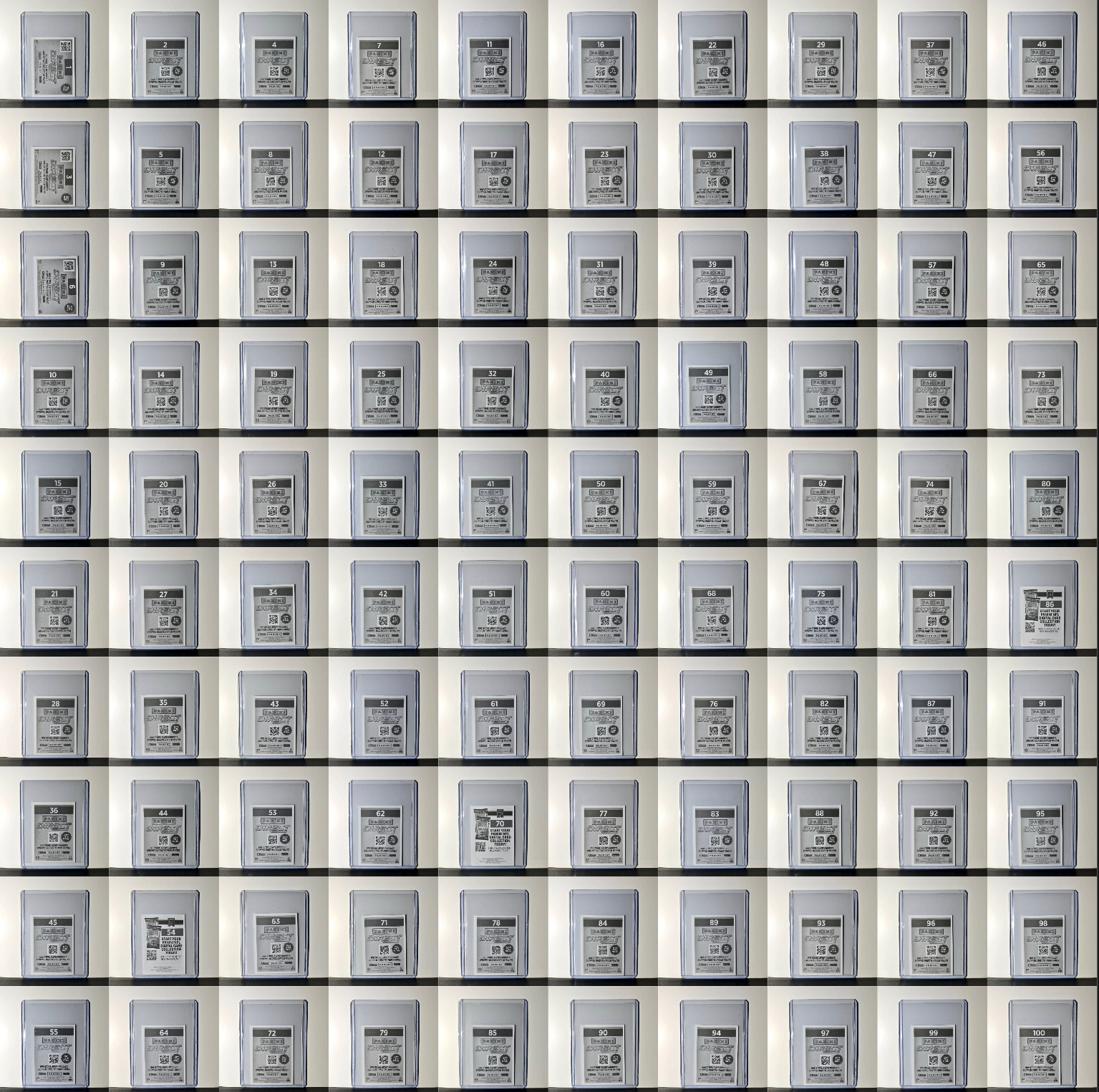 2025 Panini NFL Sticker Collection Complete 564 Football Sticker Set - Toploaded