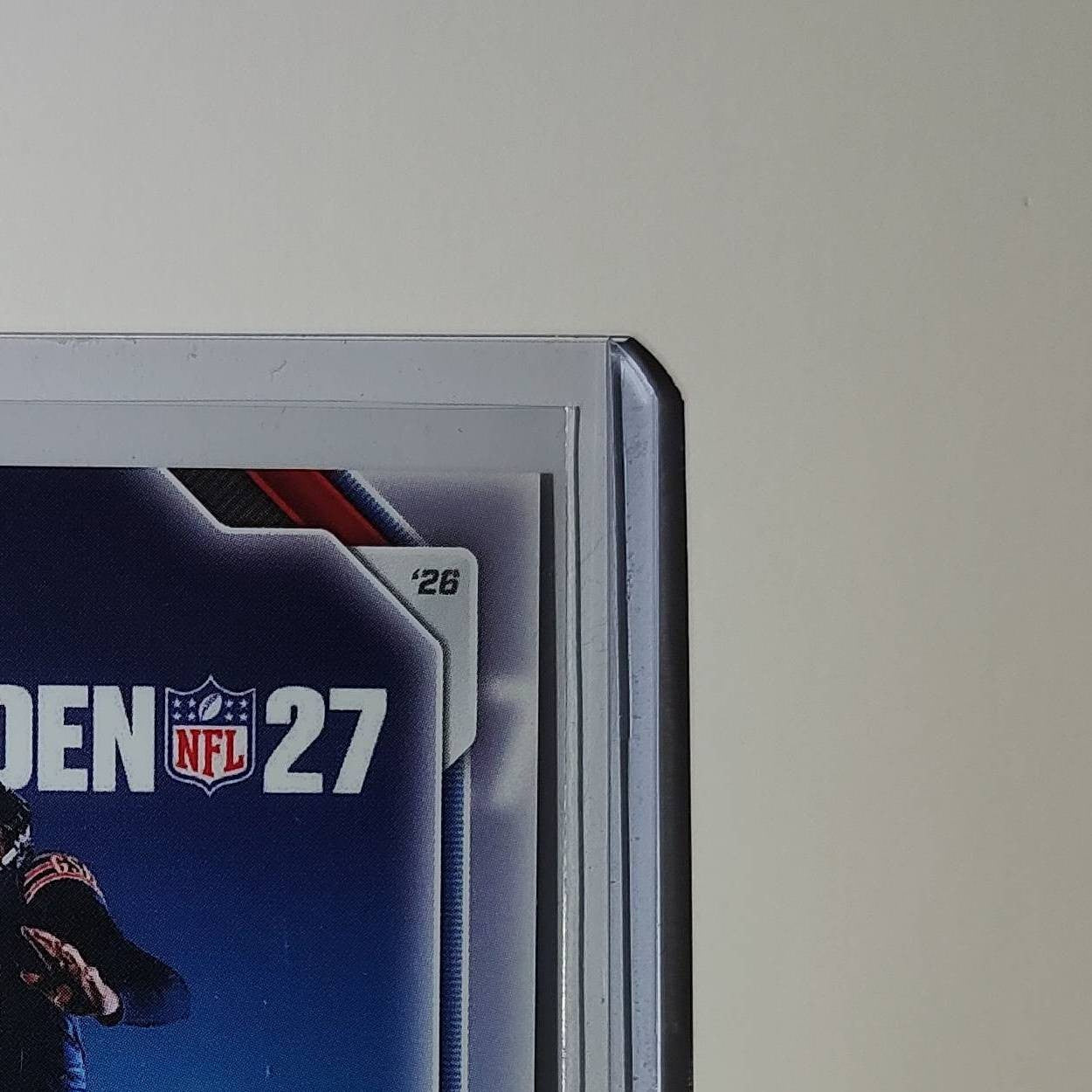 Caleb Williams 2026 Topps Now MADDEN 2027 NFL Cover Card Chicago Bears
