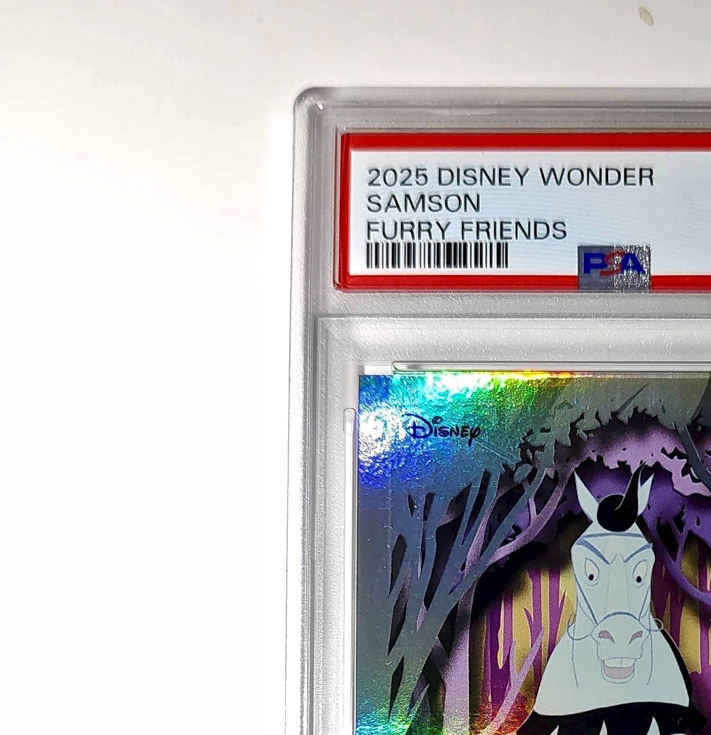 Samson 2025 Topps Disney #FF-8 Furry Friends Card Sleeping Beauty PSA 9