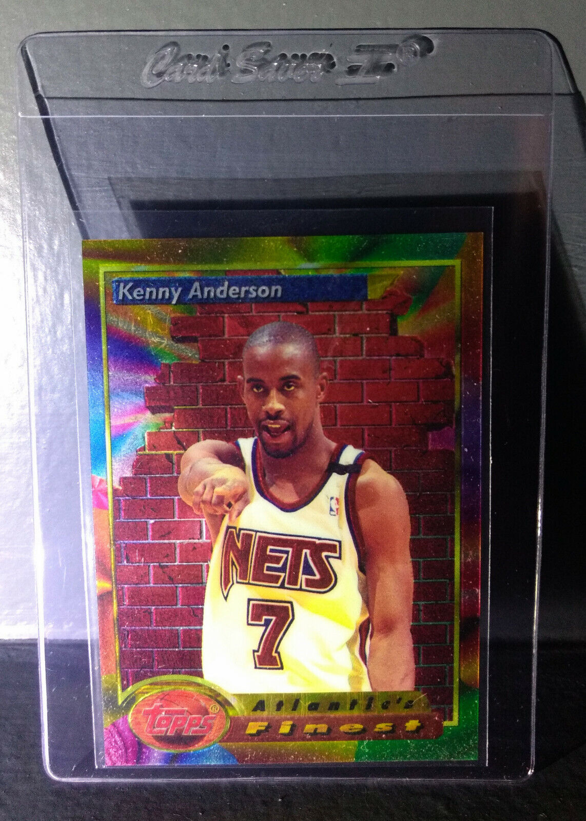 1993-94 Topps Finest Kenny Anderson #94 Atlantic's Finest Basketball Card