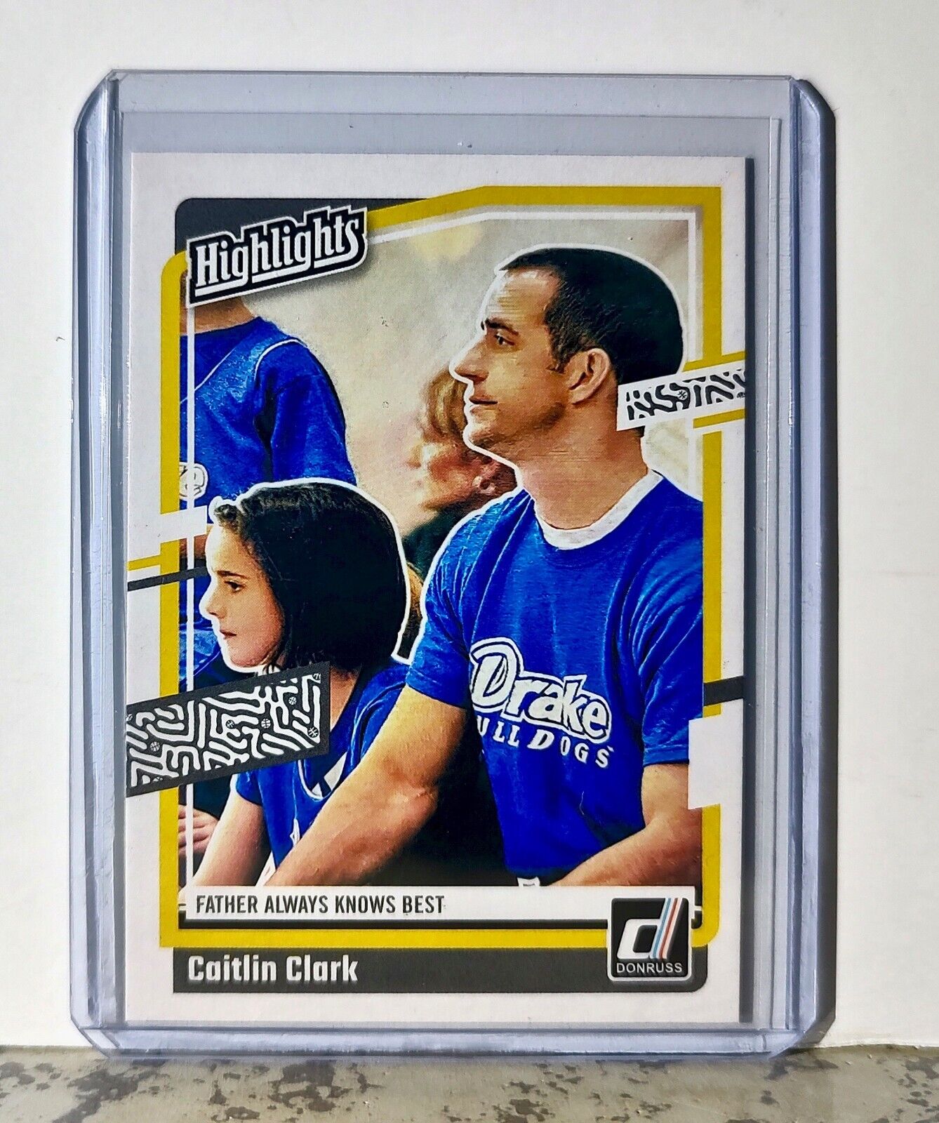 2024 Caitlin Clark Panini Donruss #H2 Highlights Basketball Card Iowa Hawkeyes