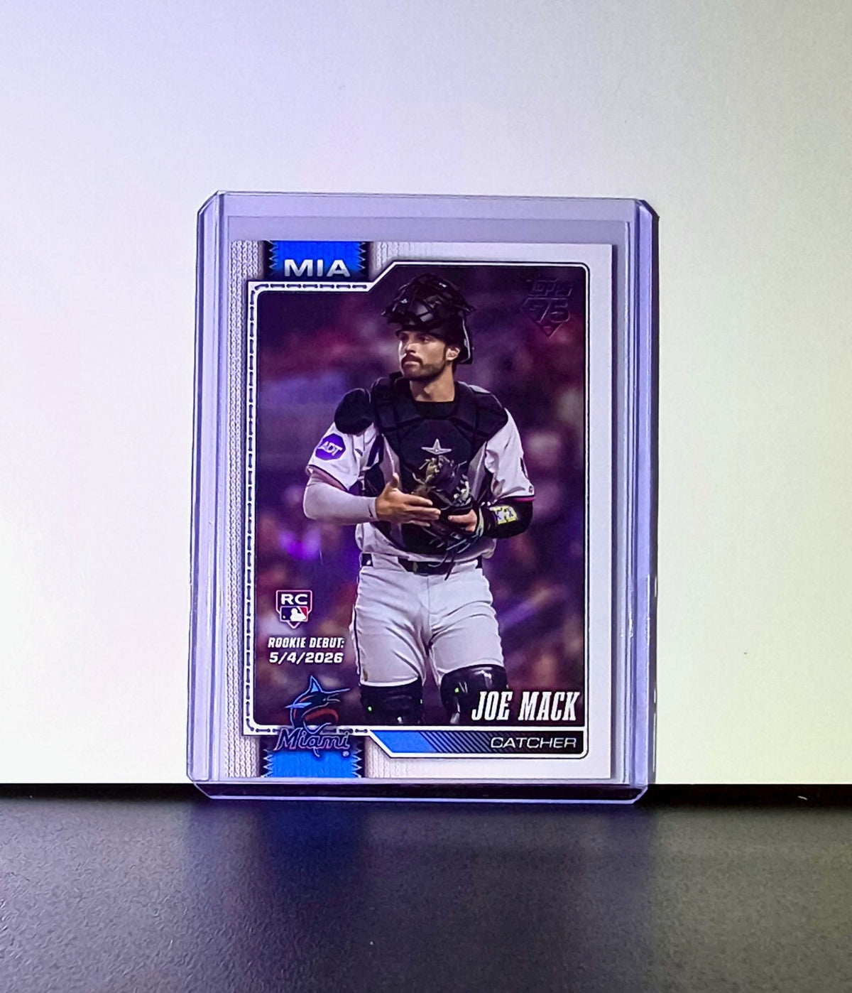 Joe Mack Rookie 2026 Topps Update MLB #US200 Card Miami Marlins