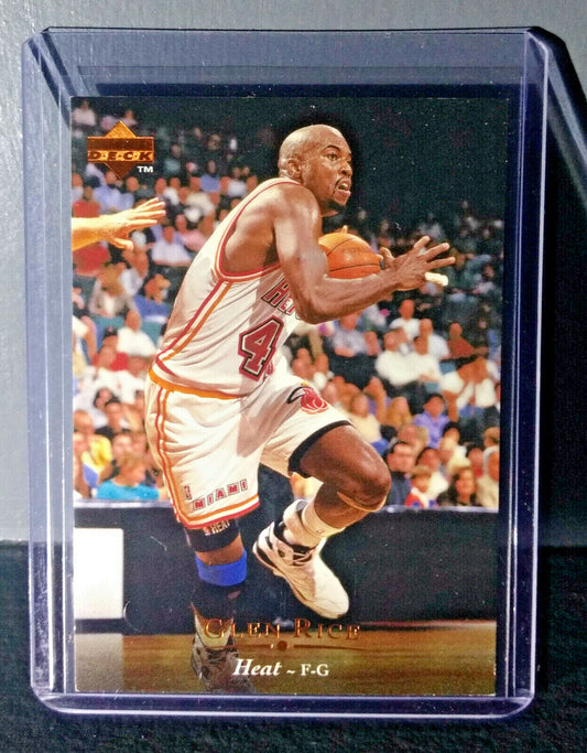 1995-96 Upper Deck Glen Rice #72 Basketball Card