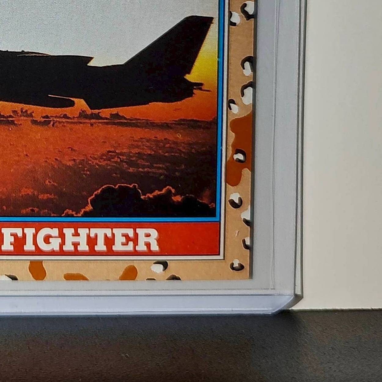 F-14 Fighter 1991 Topps Desert Storm #110 Card
