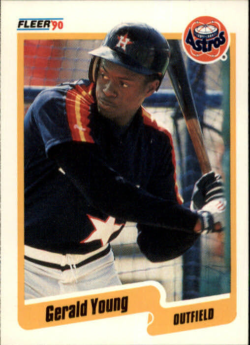 1990 Gerald Young Fleer Baseball Card #241