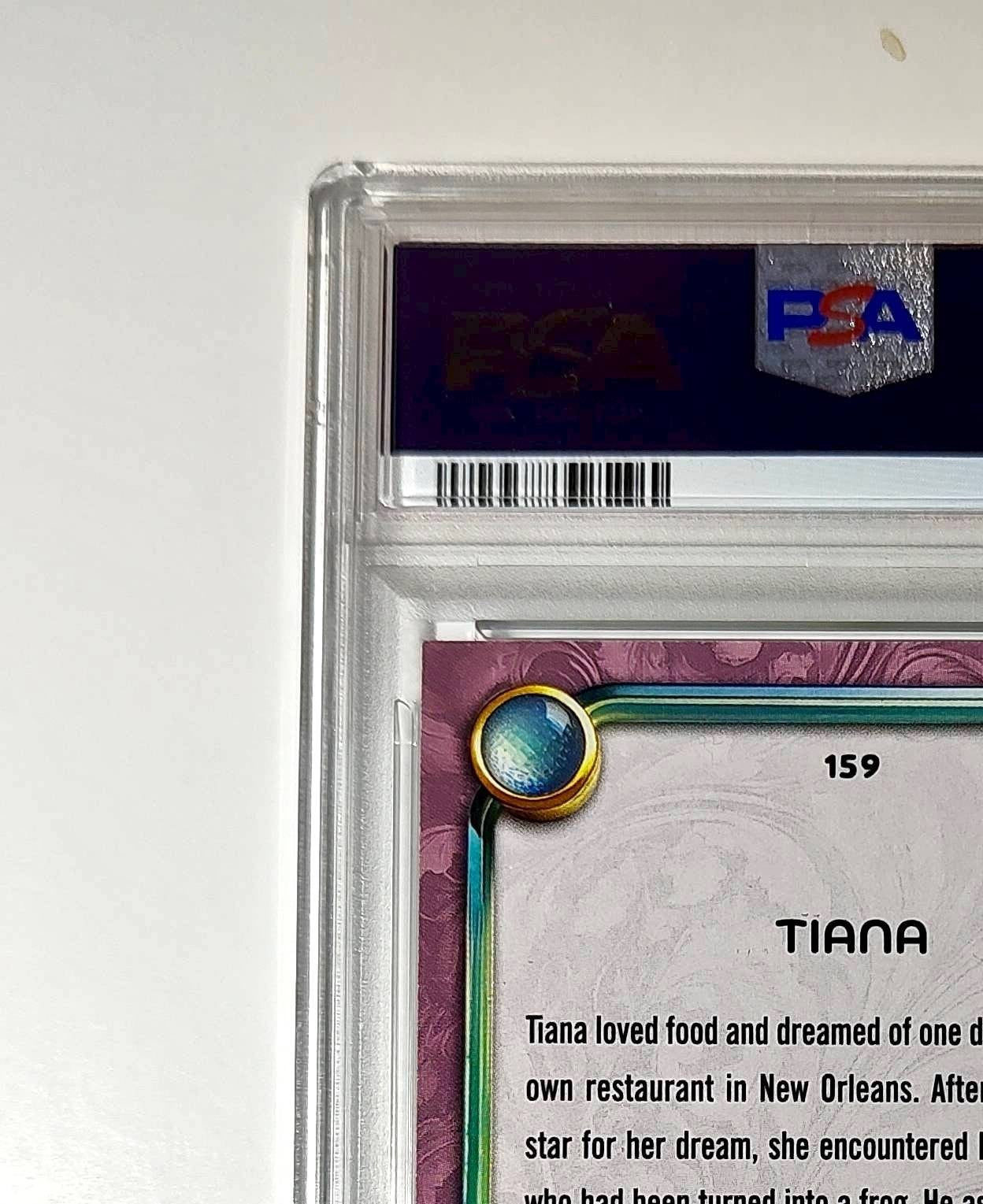 Tiana 2025 Topps Disney Cartoon Princess #159 Card PSA 6