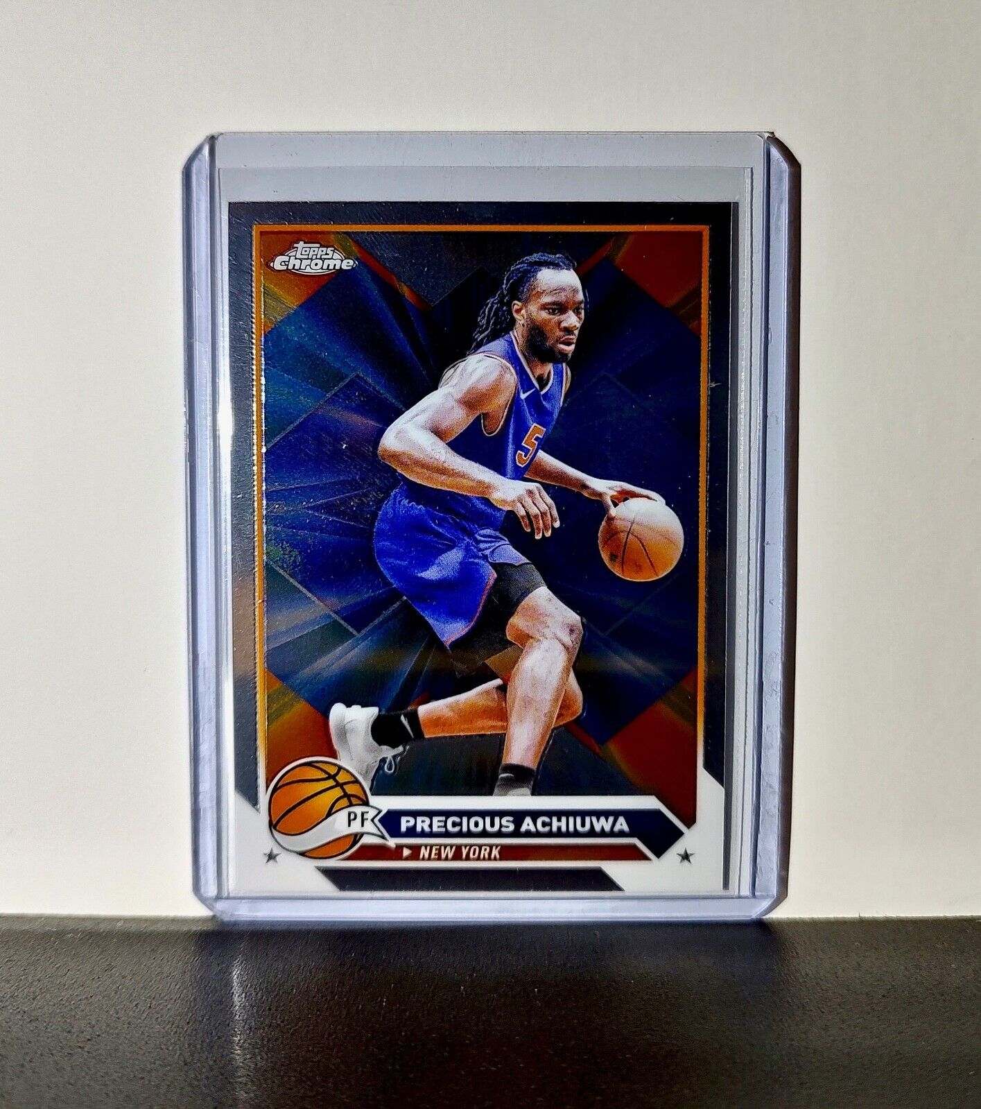 Precious Achiuwa 2023-24 Topps Chrome NBA #167 Card New York Knicks