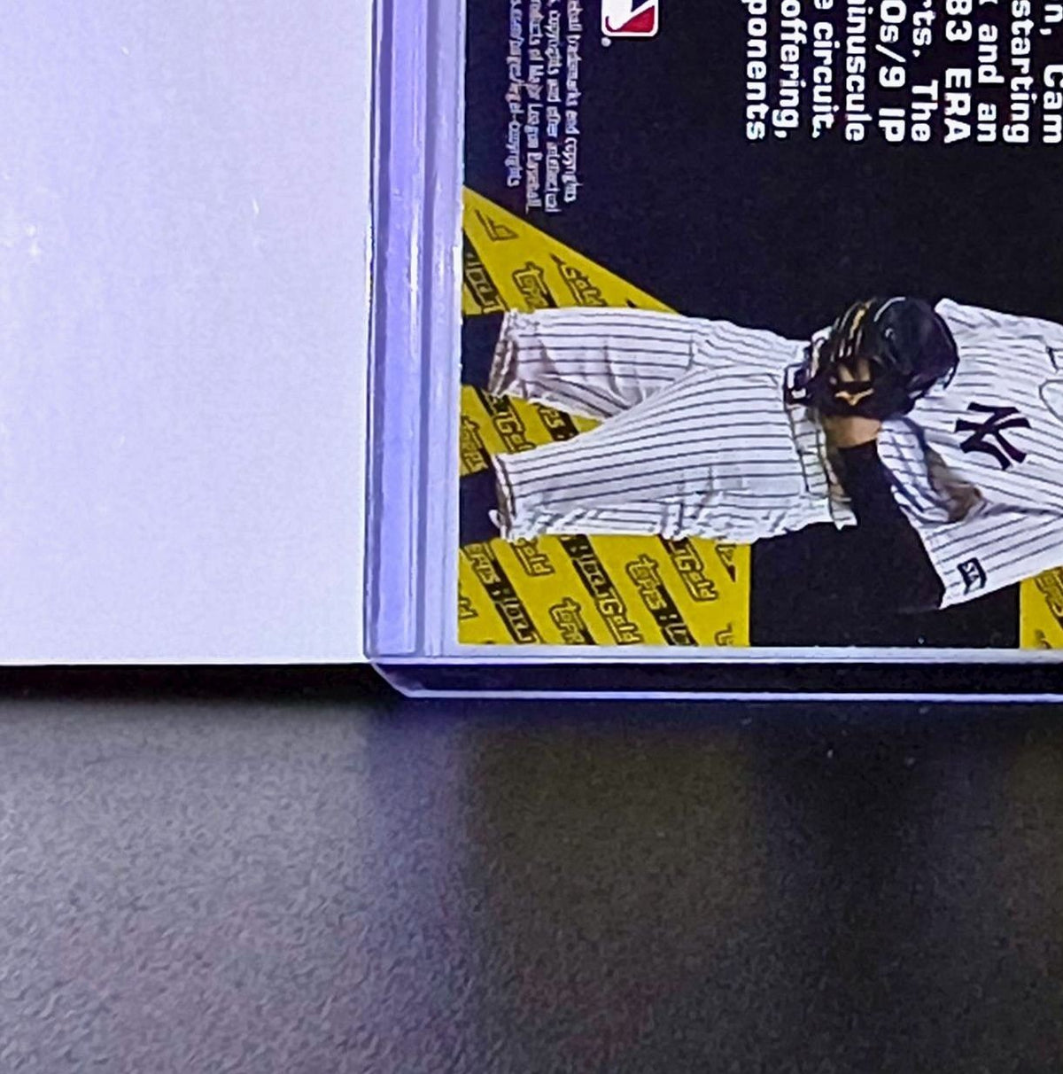 Cam Schlittler Rookie 2026 Topps Update Black Gold MLB #BG-11 Card NY Yankees