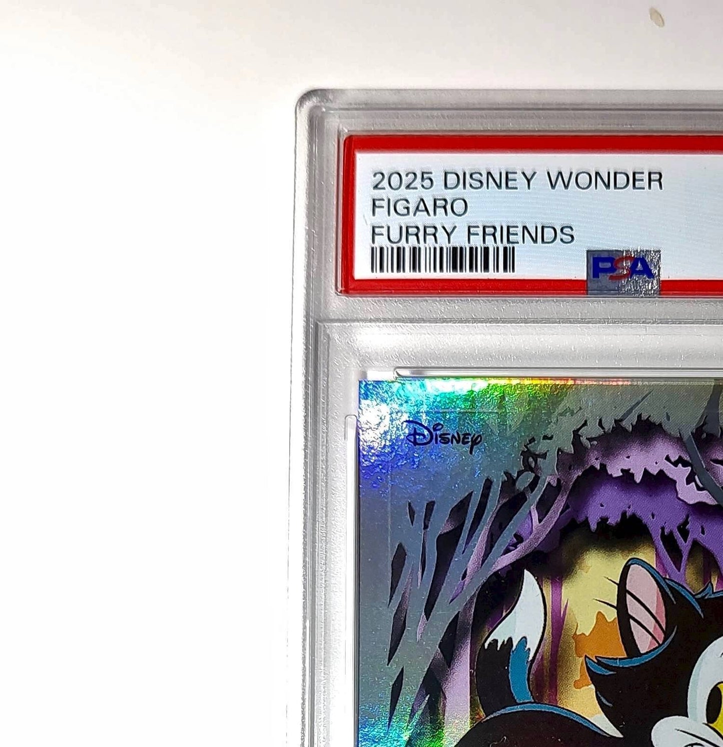Figaro 2025 Topps Disney #FF-3 Furry Friends Card Pinocchio PSA 10