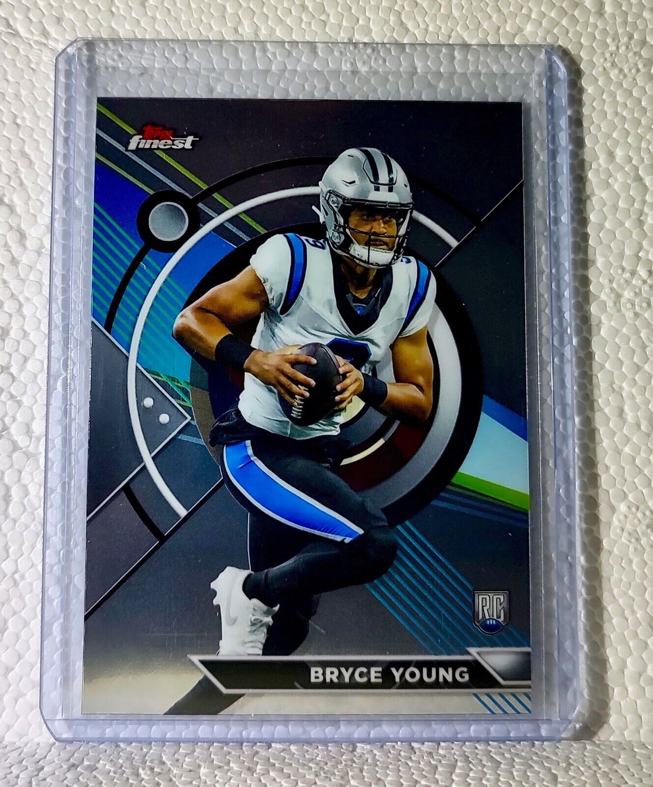 Bryce Young 2023 Topps Finest NFL #158 Football Card Carolina Panthers