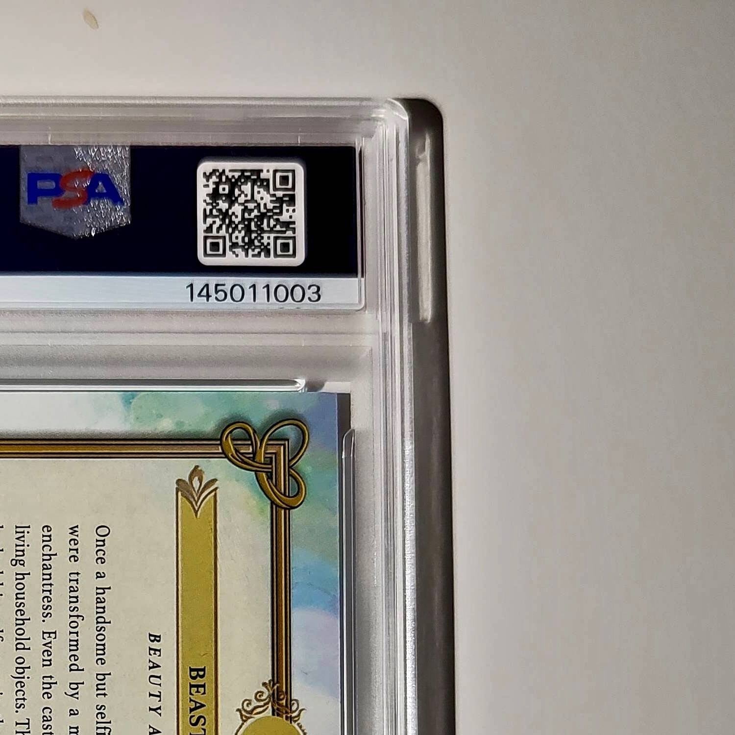 Beast's Castle 2025 Topps Disney #C-9 Card Beauty and the Beast PSA 10 GM