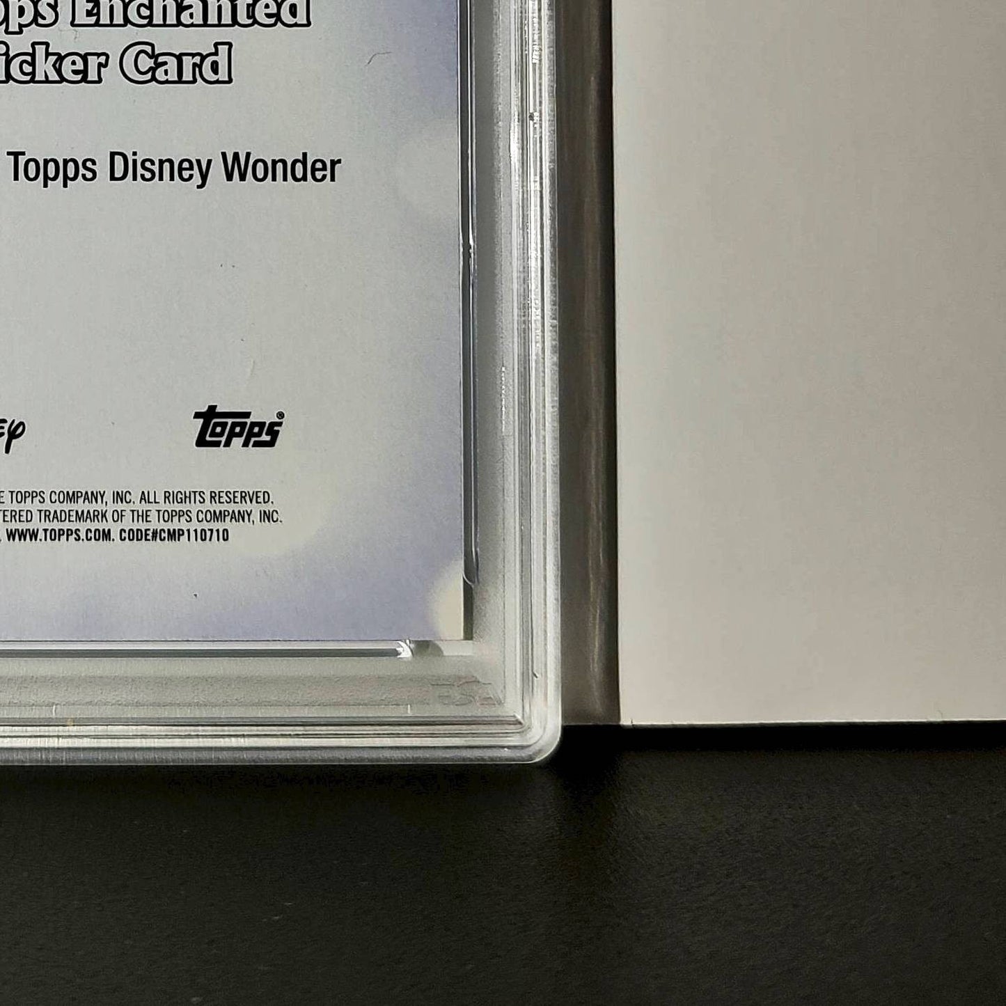 Olaf 2025 Topps Disney #ES-20 Enchanted Sticker Card Frozen PSA 9