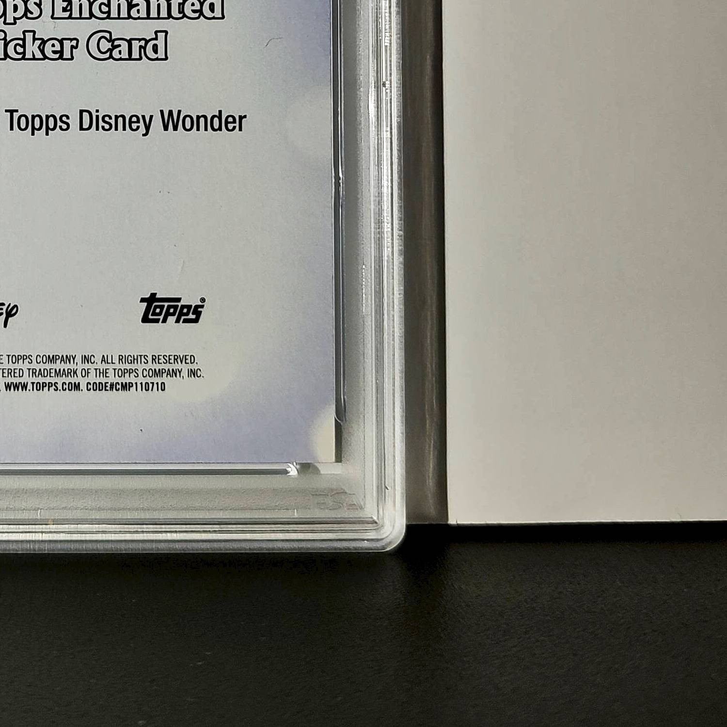 Olaf 2025 Topps Disney #ES-20 Enchanted Sticker Card Frozen PSA 9