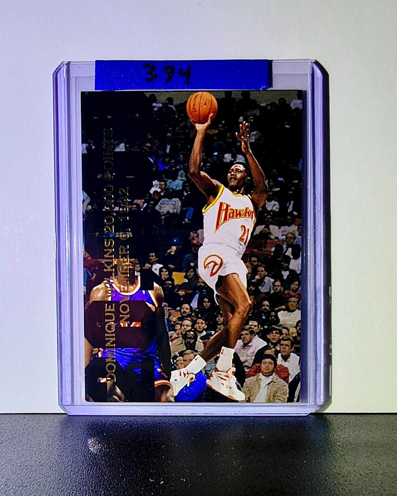 Michael Jordan Dominique Wilkins 1992-93 Upper Deck 20,000 Points SP2 Card Bulls