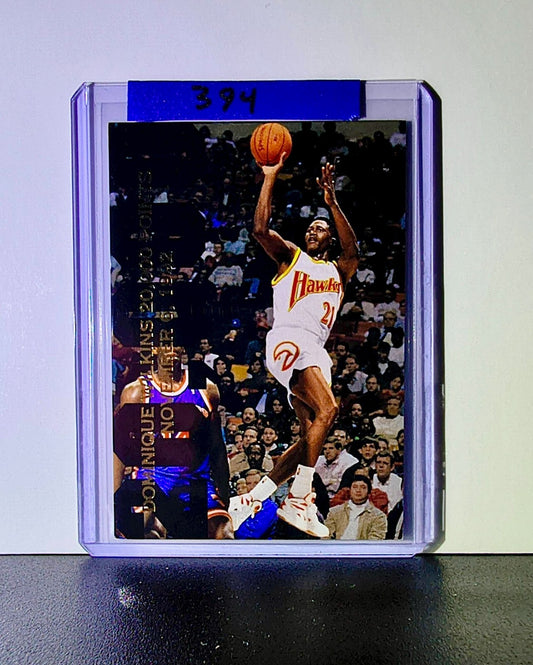 Michael Jordan Dominique Wilkins 1992-93 Upper Deck 20,000 Points SP2 Card Bulls