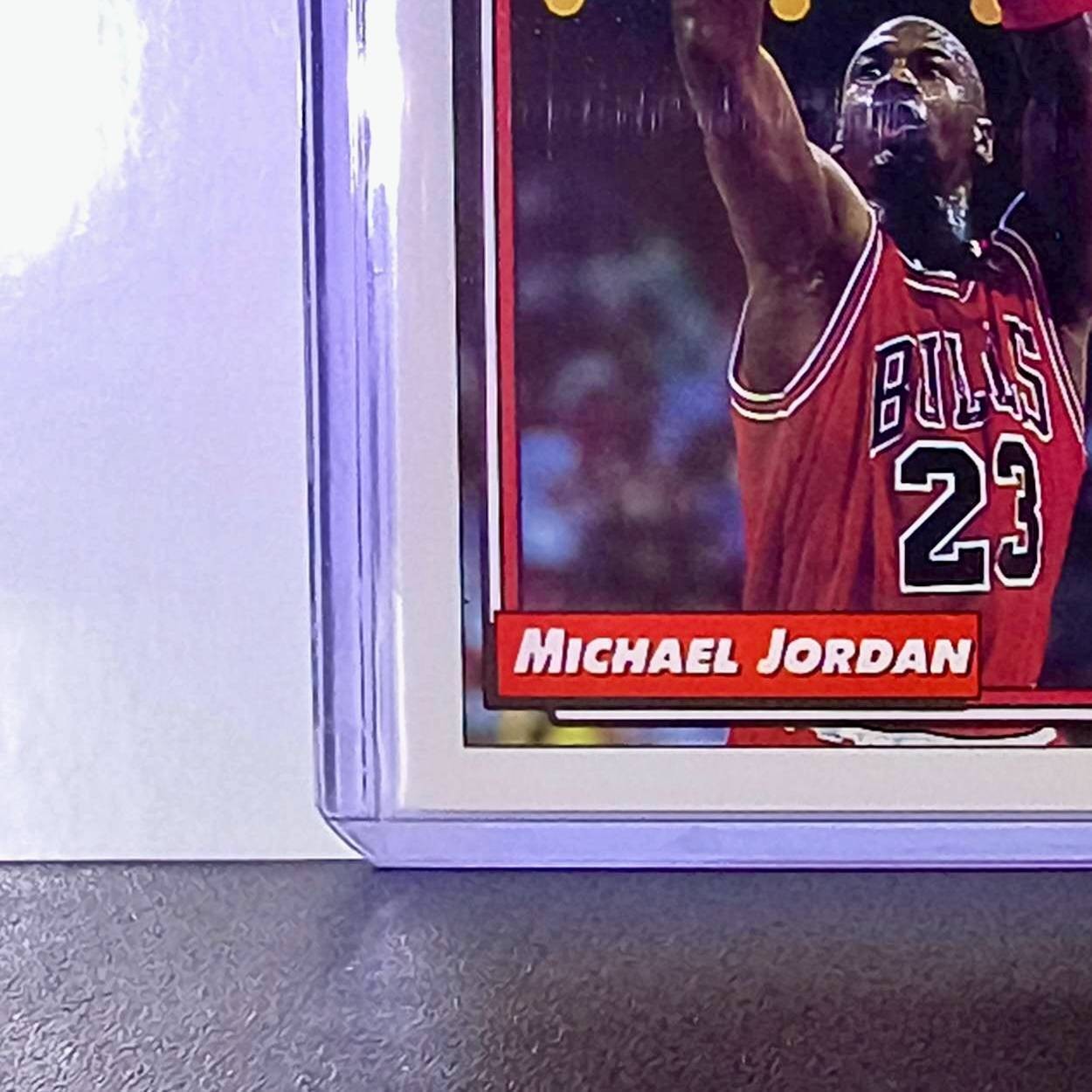 Michael Jordan 1992-93 Topps 50 Point Club #205 Card Chicago Bulls