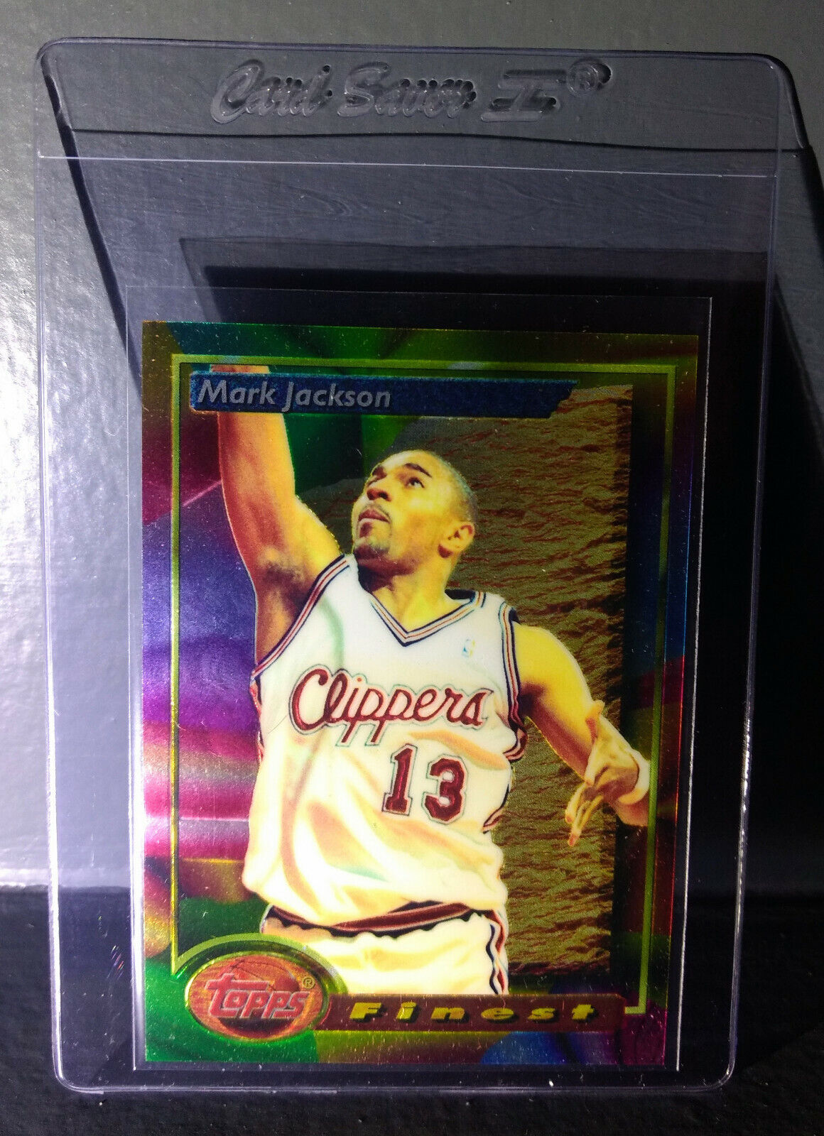 1993-94 Topps Finest Mark Jackson #8 Basketball Card