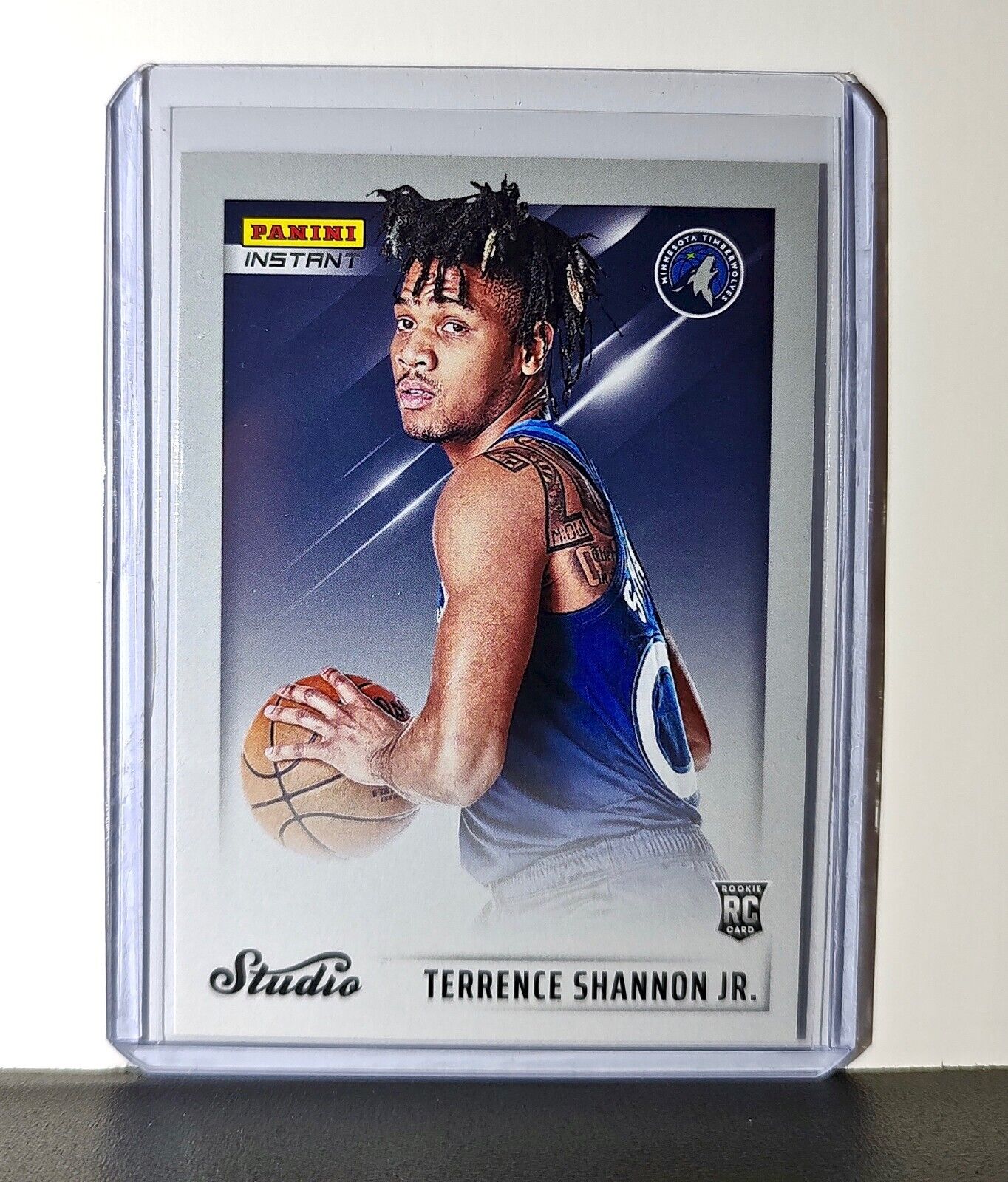 Terrence Shannon 2024-25 Panini NBA Studio #36 Rookie Card Timberwolves 1/275