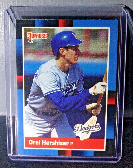 1988 Orel Hershiser Donruss #94 Baseball Card