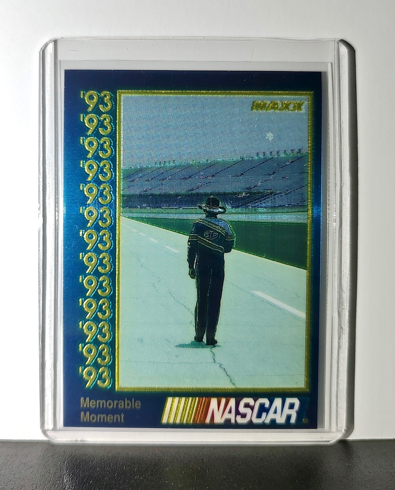 Memorable Moment 1993 Maxx Premier Plus Racing #48 NASCAR Card Petty Enterprises
