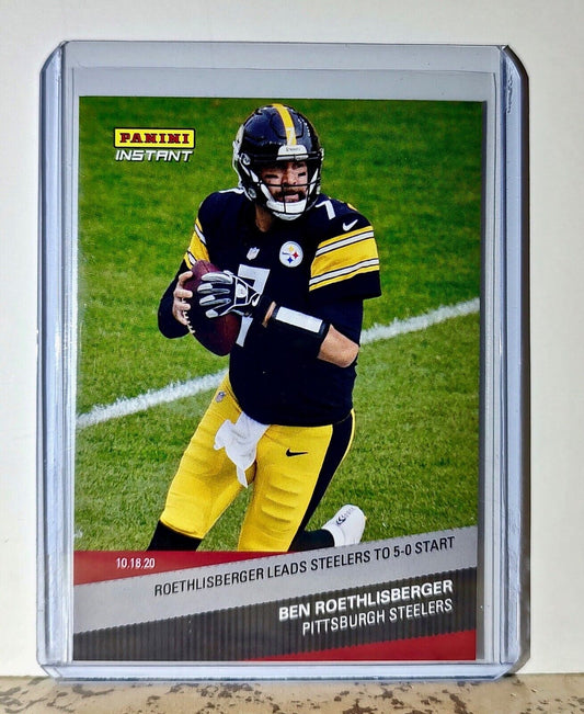 Ben Roethlisberger 2020 Panini NFL #72 Football Card Steelers 1 of 111