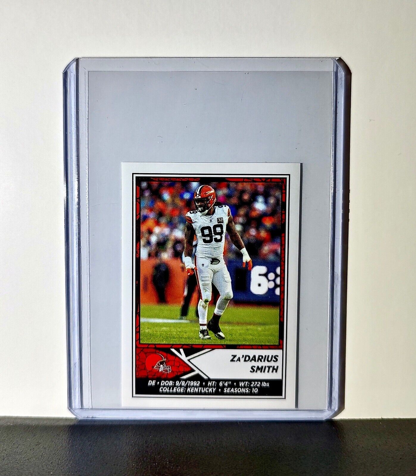 Za'Darius Smith 2024 Panini NFL Sticker #146 Cleveland Browns