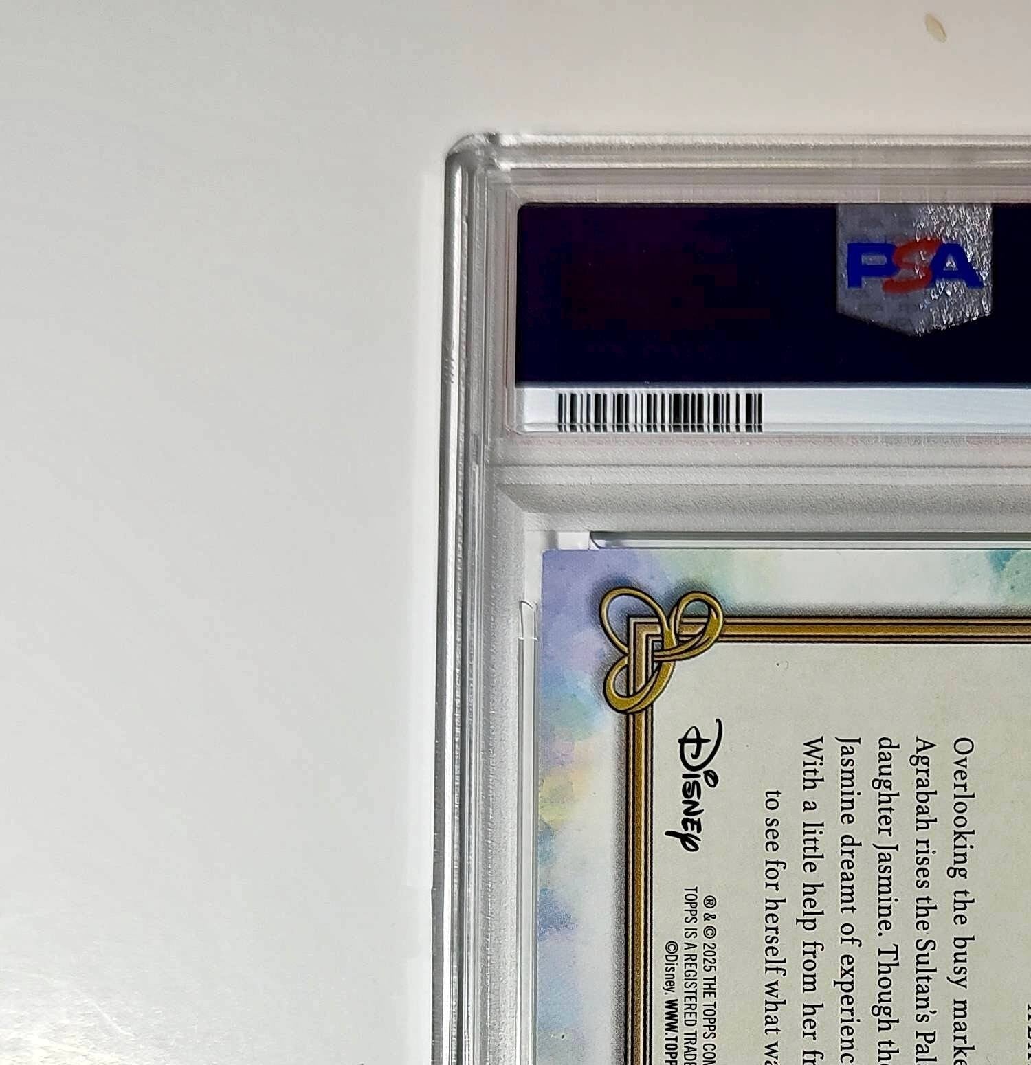 The Sultan's Palace 2025 Topps Disney #C-10 Card Aladdin PSA 9