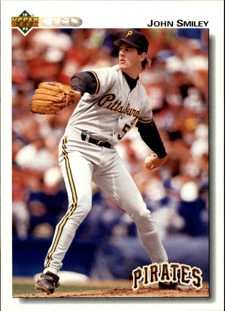 John Smiley 1992 Upper Deck MLB #467 Baseball Card Pittsburgh Pirates