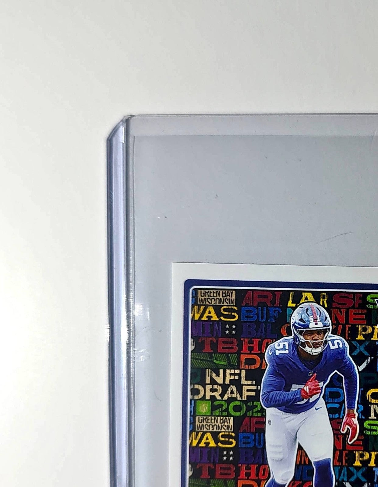 Abdul Carter Rookie 2025 Panini NFL #552 Draft Sticker Giants