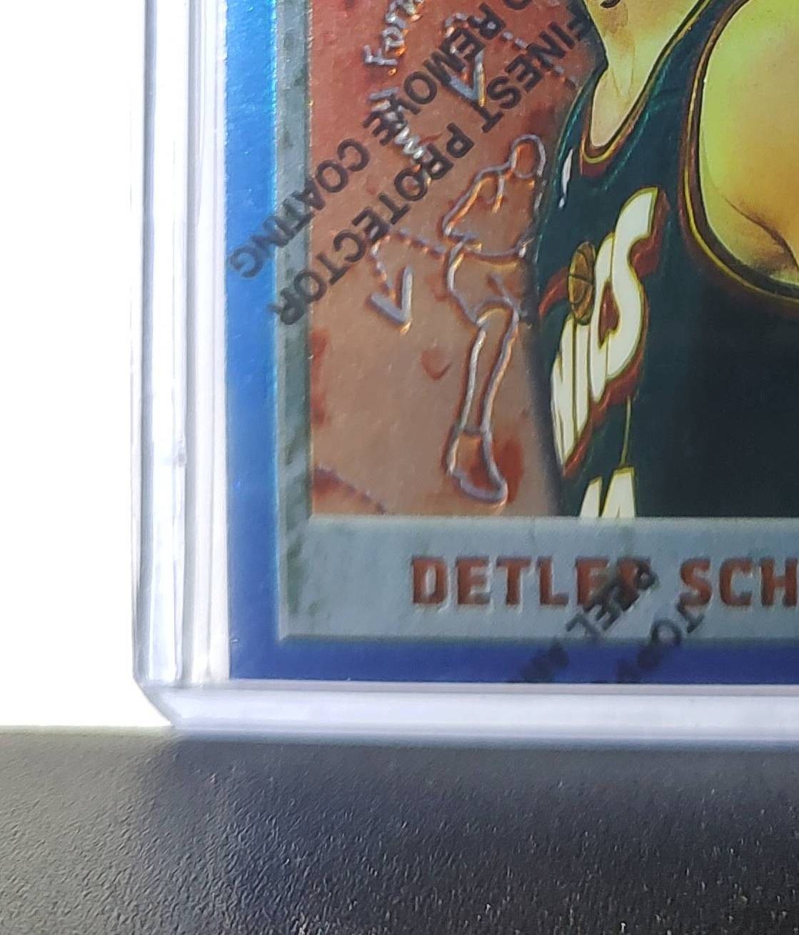Detlef Schrempf 1995-96 Topps Finest NBA #239 Card SuperSonics