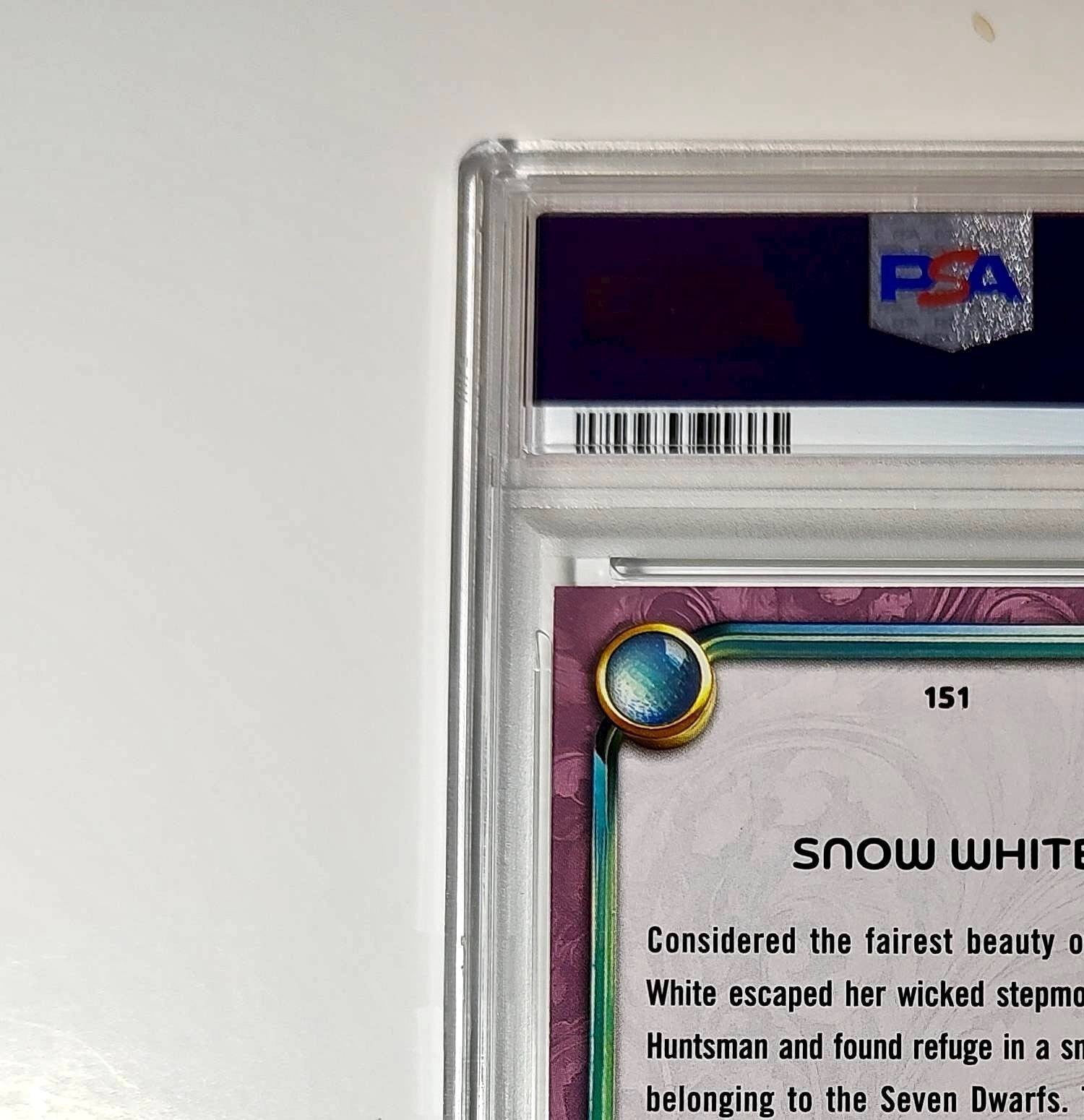 Snow White  2025 Topps Disney Cartoon Princess #151 Card PSA 9
