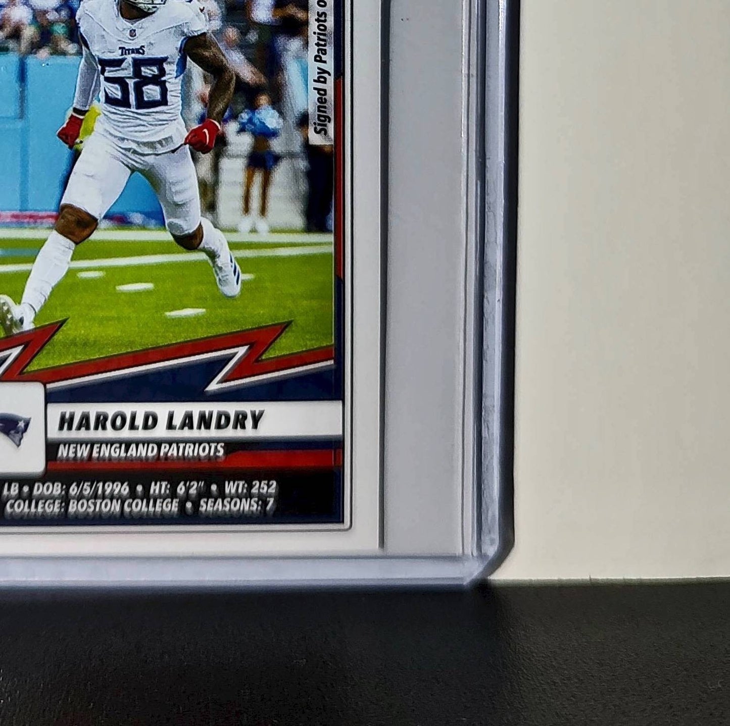 Harold Landry 2025 Panini NFL #81 Sticker New England Patriots