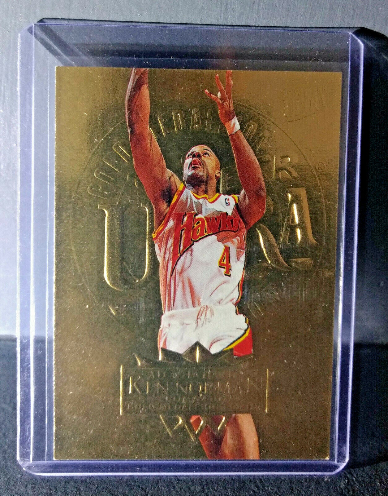 1995-96 Ken Norman Fleer Ultra Gold Medallion #6 Basketball Card