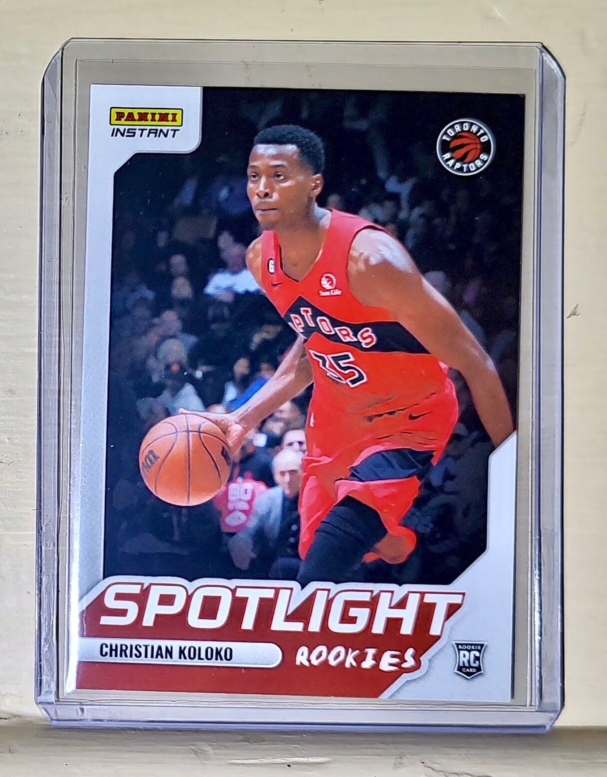 Christian Koloko 2022-23 Panini NBA #33 Spotlight Rookies Card 1/965