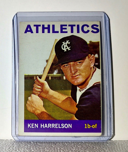 Ken Harrelson 1963 Topps MLB #419 Baseball Card Kansas City Athletics