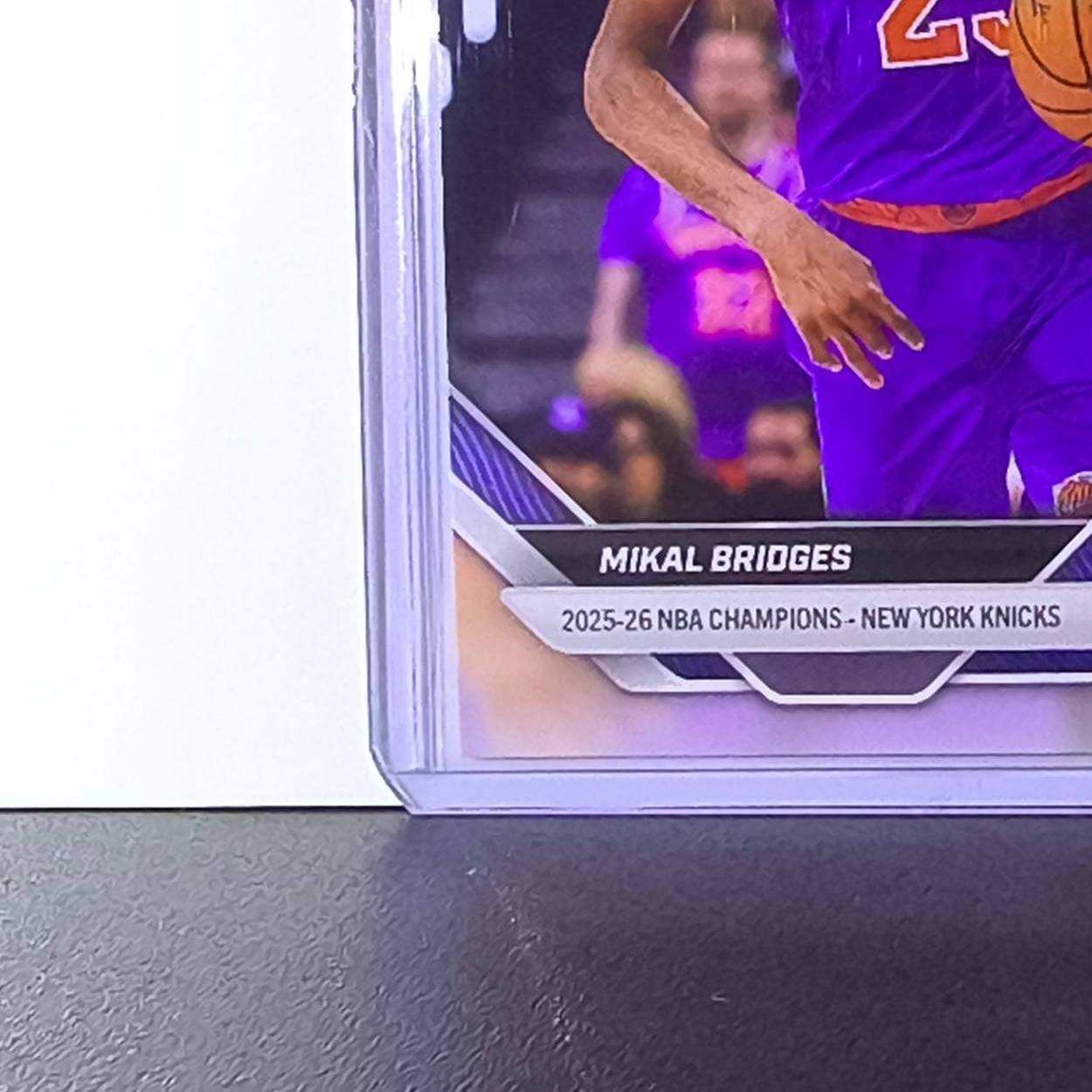 Mikal Bridges 2026 Topps Now NBA Champions #C4 Card New York Knicks