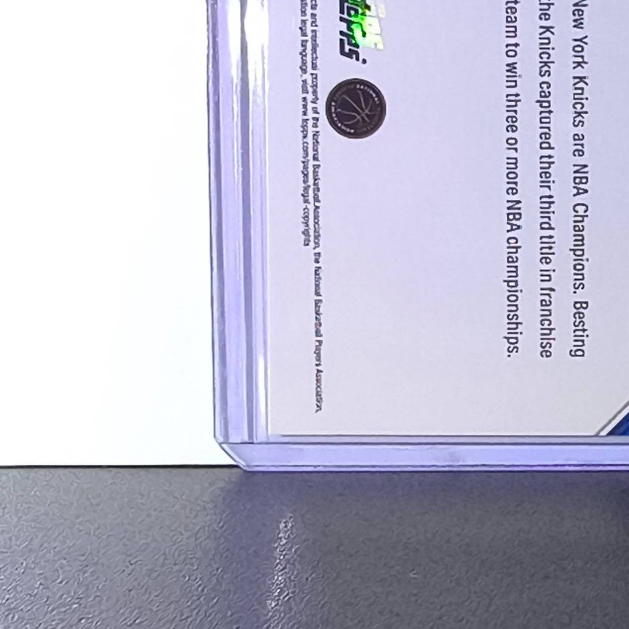 Karl-Anthony Towns 2026 Topps Now NBA Champions #C5 Card New York Knicks