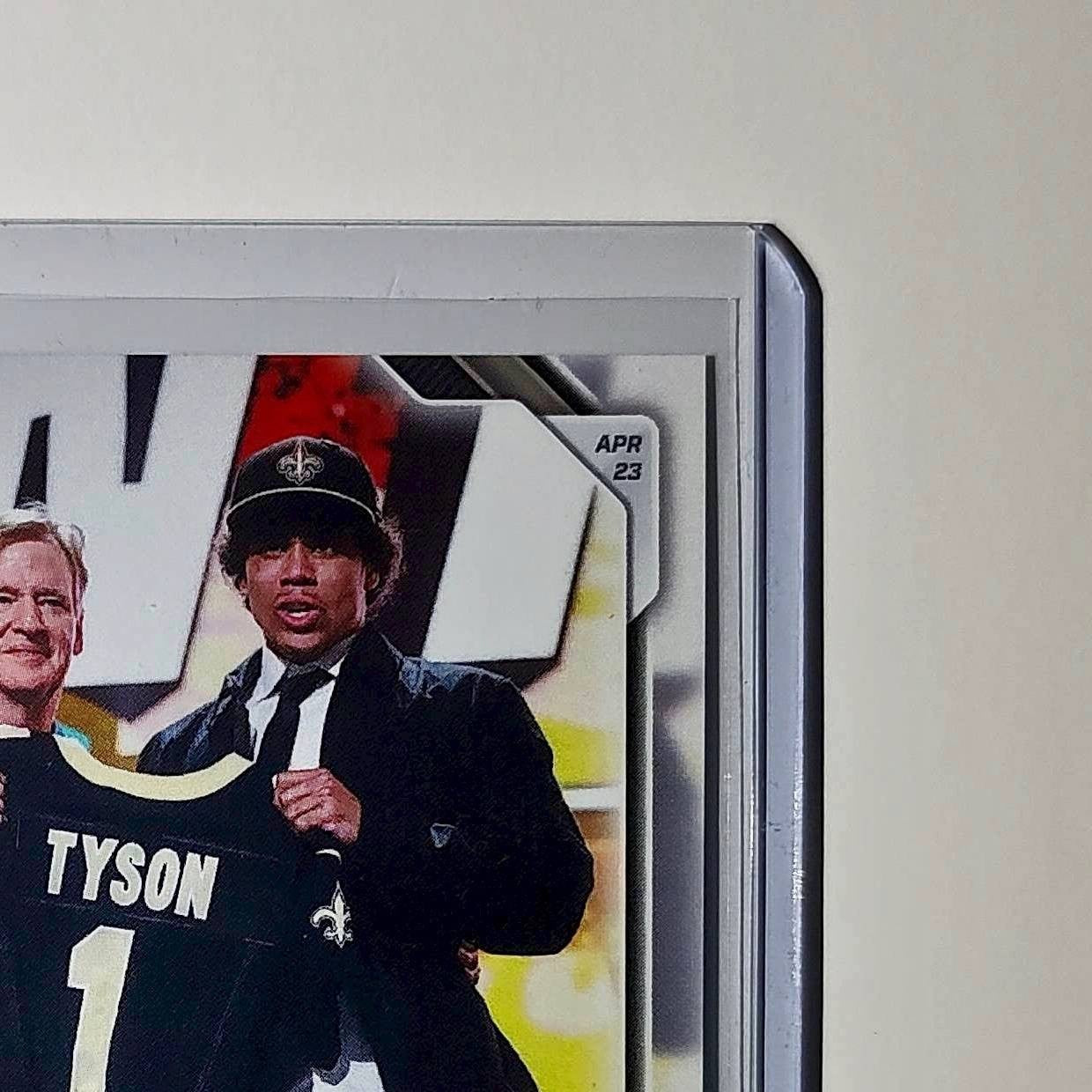 Jordyn Tyson Rookie 2026 Topps Now Draft Night #JTYS Card New Orleans Saints