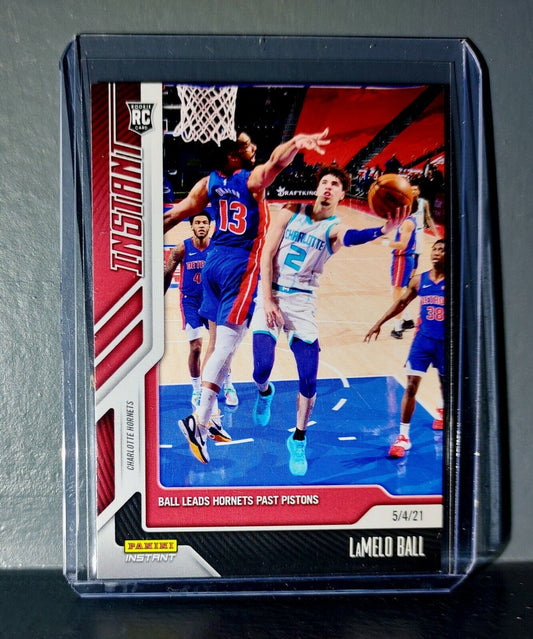 Lamelo Ball 2020-21 Panini NBA Instant #167 Rookie Basketball Card 1 of 942