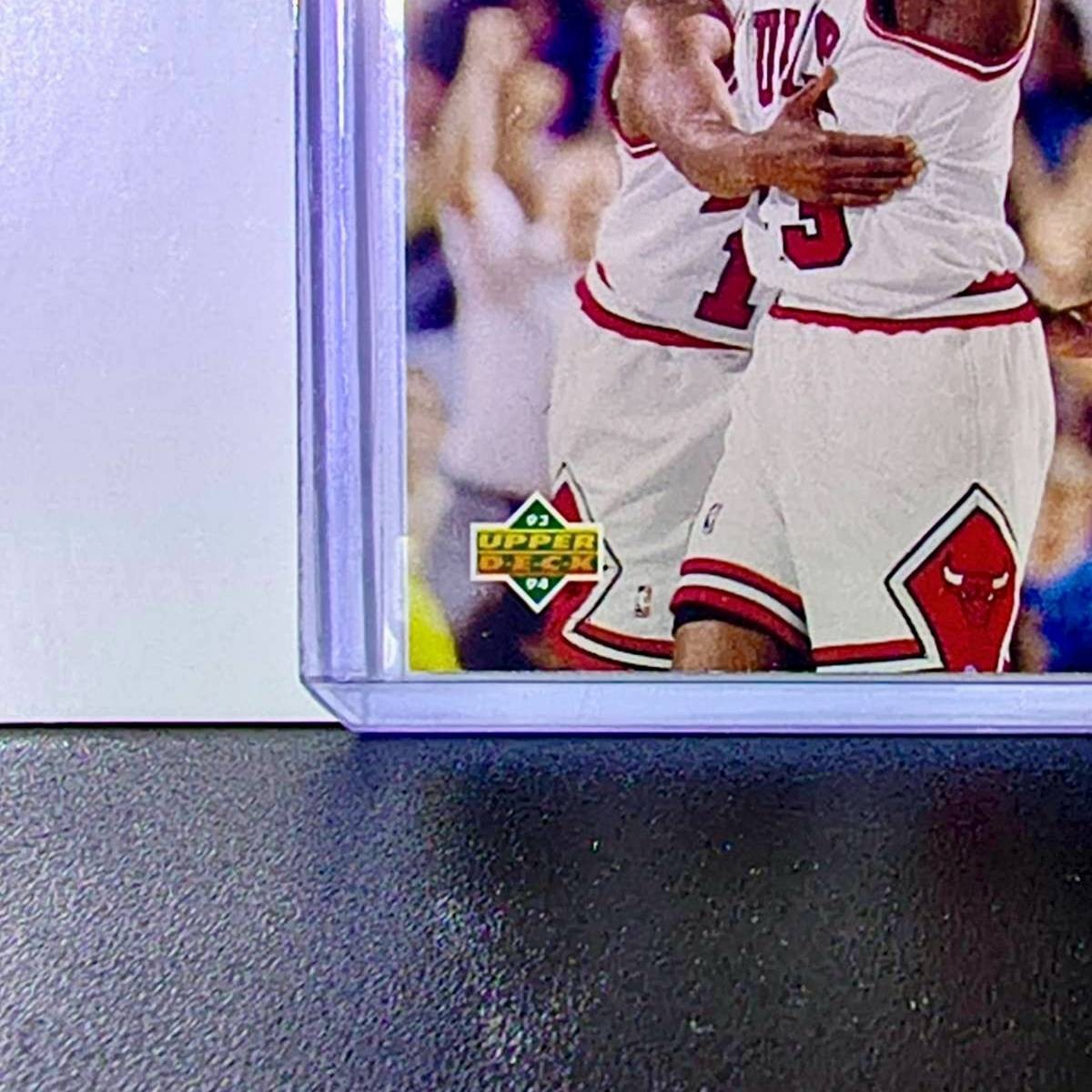 Michael Jordan 1993-94 Upper Deck NBA Finals #201 Basketball Card Chicago Bulls