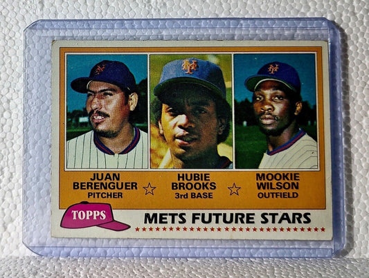 Berenguer/Brooks/Wilson 1981 Topps MLB #259 Baseball Card New York Yankees