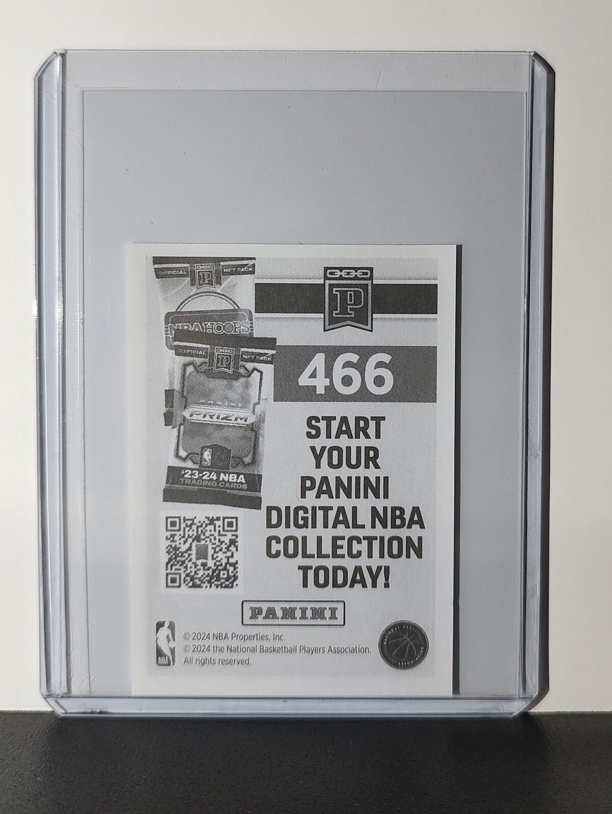 Harrison Barnes 2024-25 Panini NBA #466 Sticker Card San Antonio Spurs